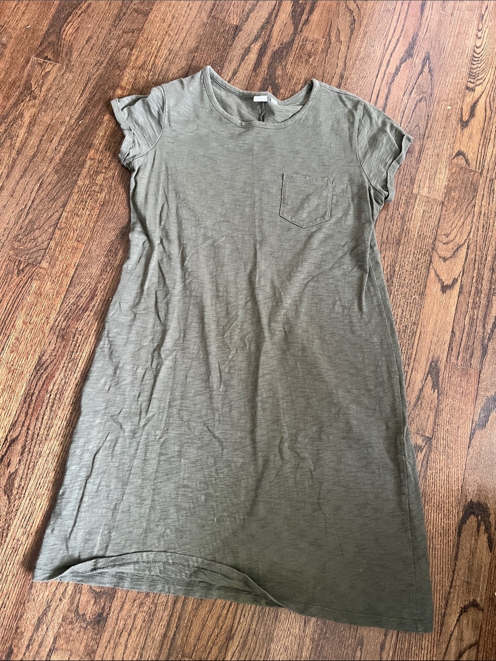 GAP Olive Green Short Sleeve Pocket Tunic